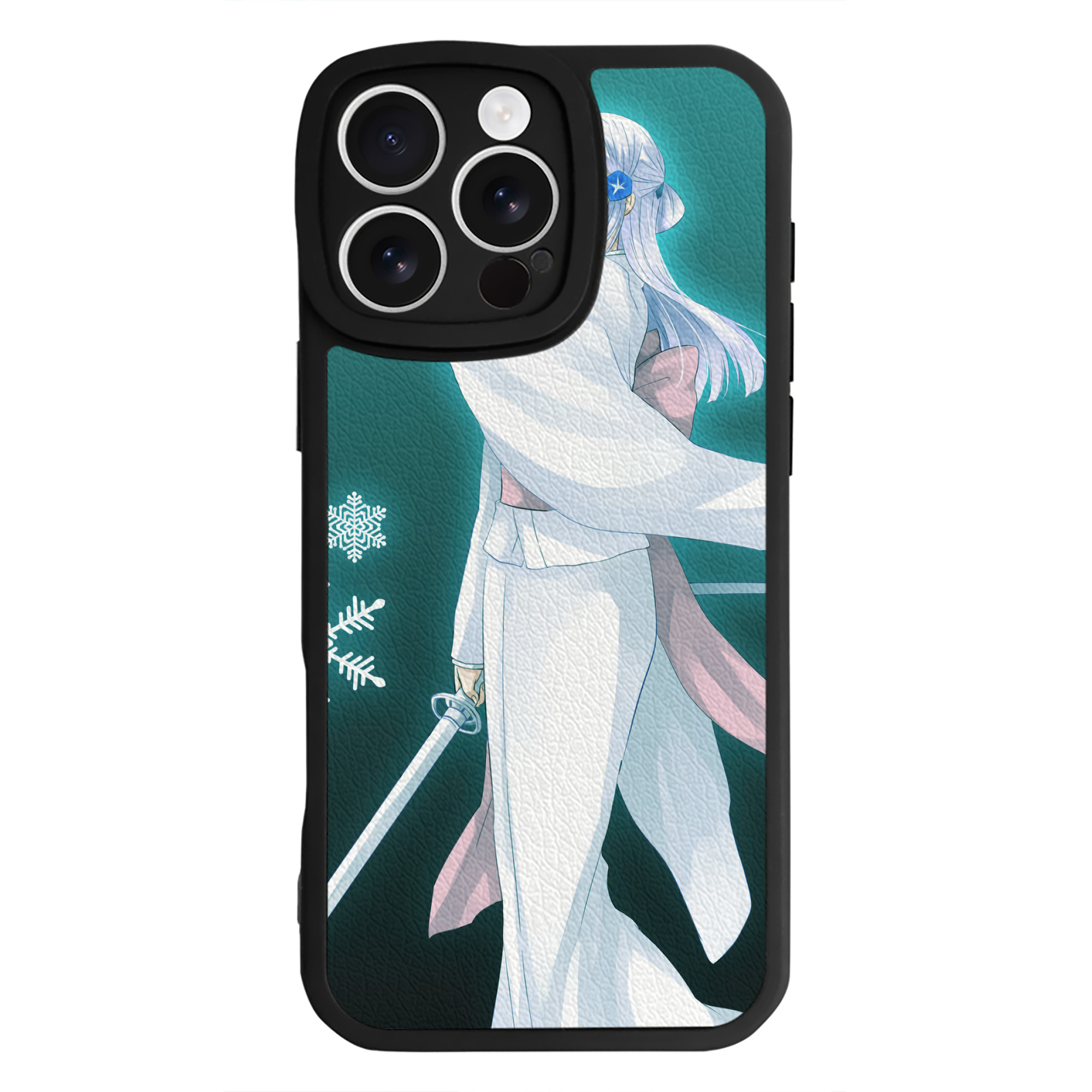 （画像用） ブリーチ BLEACH 【iPhone 16シリーズ対応】シリコンスマホケース（レザー調） 材質：シリコン